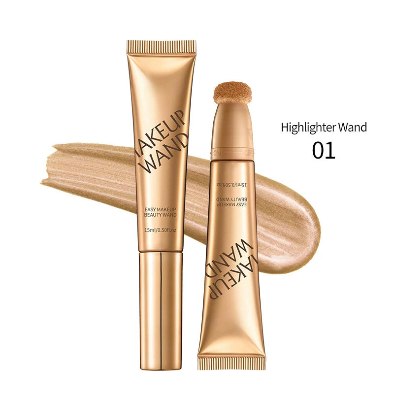 ✨"MUA’s Secret! Multi-Tasking Liquid Blush Stick – Brightens Tear Troughs & Smile Lines in One Swipe"