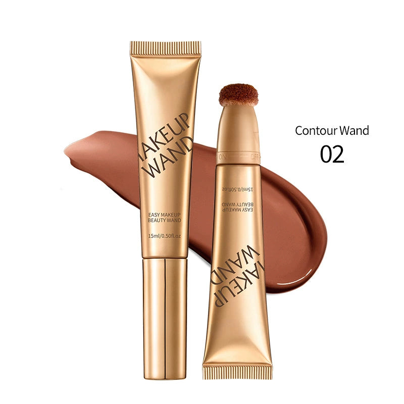 ✨"MUA’s Secret! Multi-Tasking Liquid Blush Stick – Brightens Tear Troughs & Smile Lines in One Swipe"