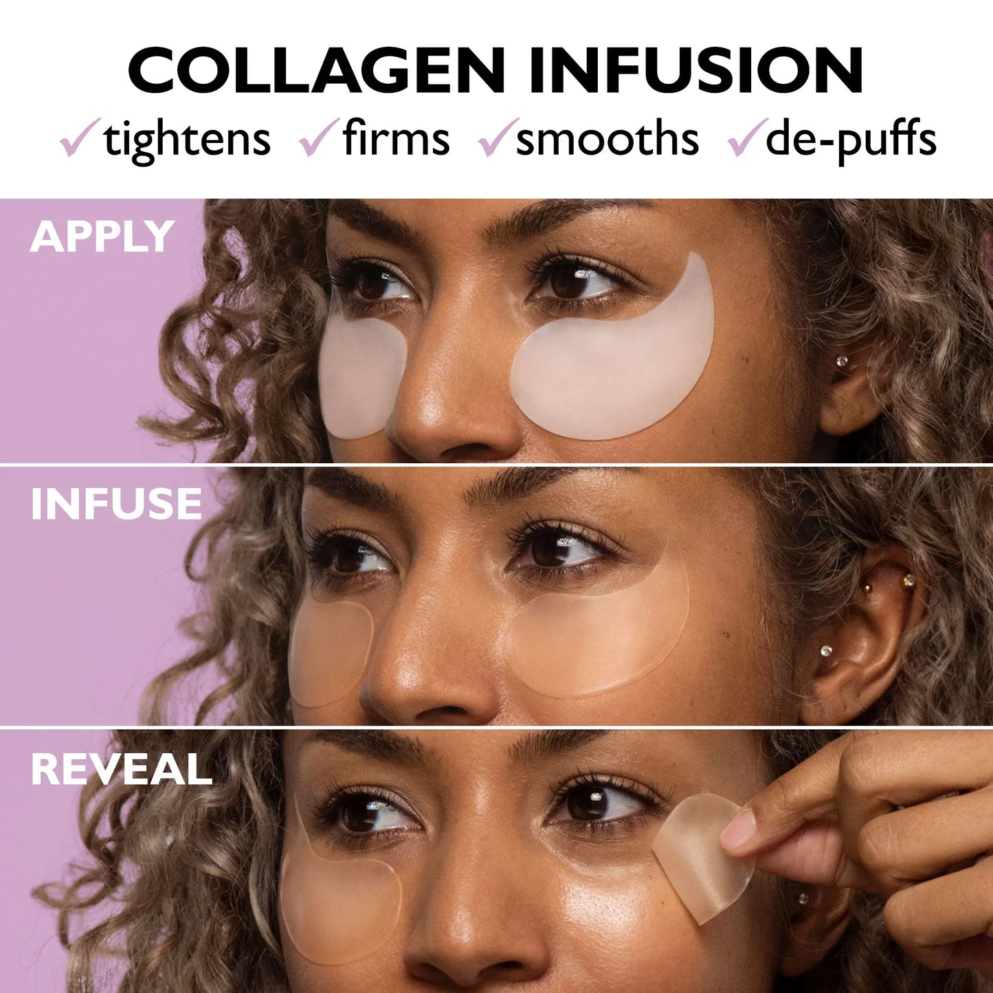 Bracurve Instant FirmX Collagen Eye Patches