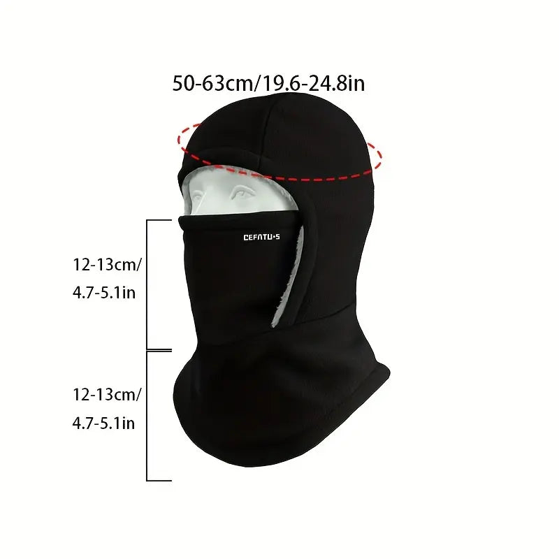 Winter Warmth 2-in-1 Hat & Face Mask - Windproof