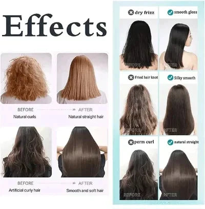 Silk & Keratin Hair Straightening Cream