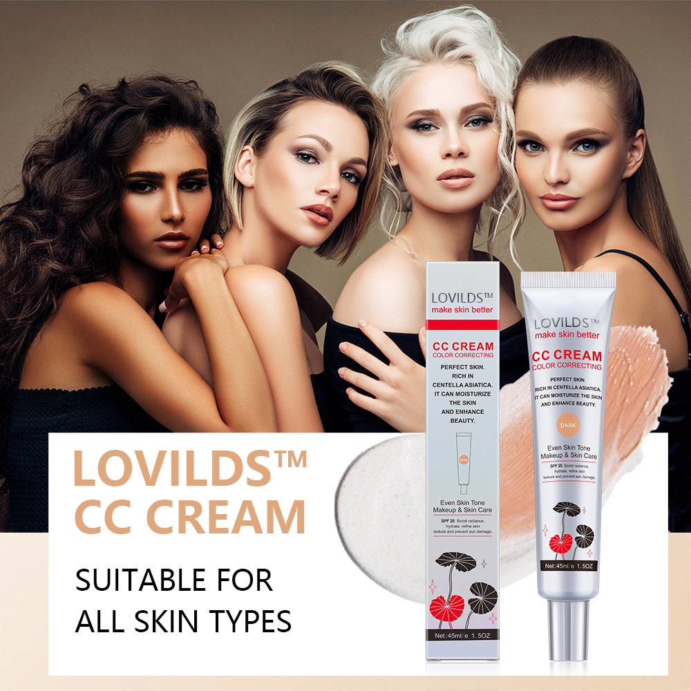 Final 3 Hours: 60% OFF🔥LOVILDS™ CC Cream Flawless, Radiant Skin— Effortlessly.
