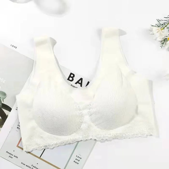 Graceful Anti-saggy Breathable Lace Large Size Bra