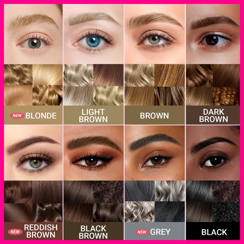 Curved Eyebrow Pen - 2-in-1 Microblading & Waterproof Finish