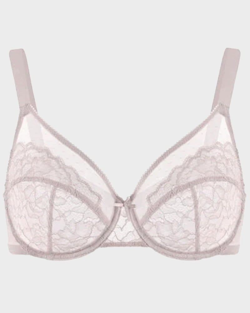 Enchante Unlined Lace Underwire Bra