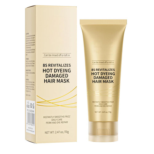 ✨ "8-Second Miracle! Pro Keratin Hair Mask – Instantly Repairs Heat/Dye Damage, Silences Frizz & Rescues Straw-Like Hair!" ✨