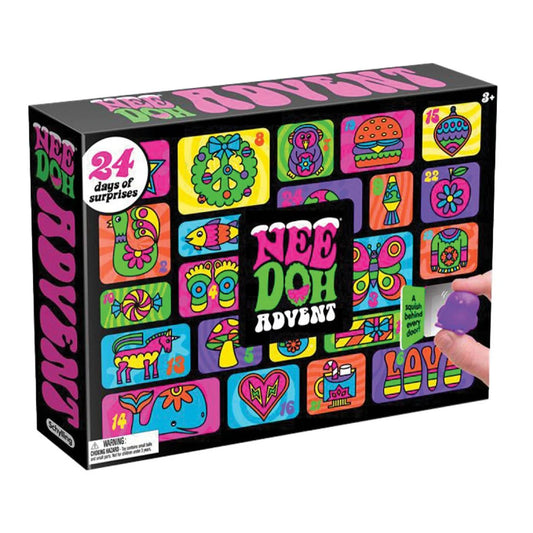 Christmas Advent Calendar 2025, 24 Days of Surprise Mini Squish Sensory Toys