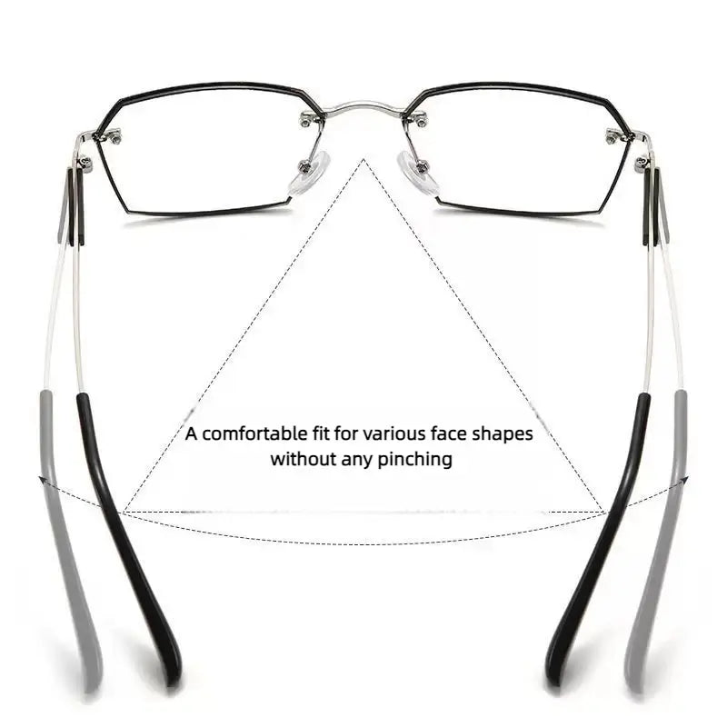 Anti-Blue Light Presbyopia Glasses,Unisex,Lightweight, Comfortable Fit,,Auto Zoom,,for Reading, Computer or TV