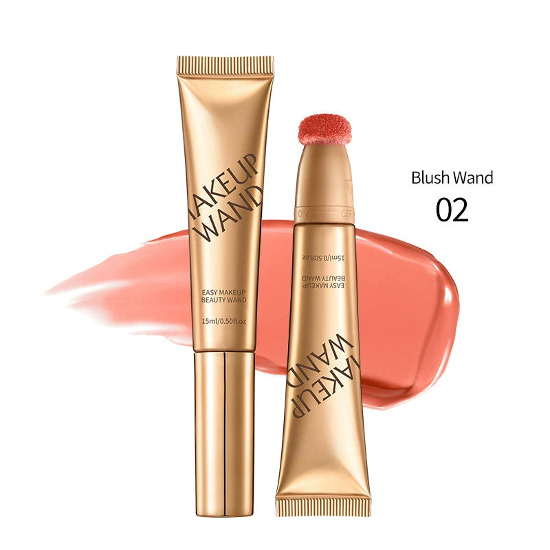 ✨"MUA’s Secret! Multi-Tasking Liquid Blush Stick – Brightens Tear Troughs & Smile Lines in One Swipe"