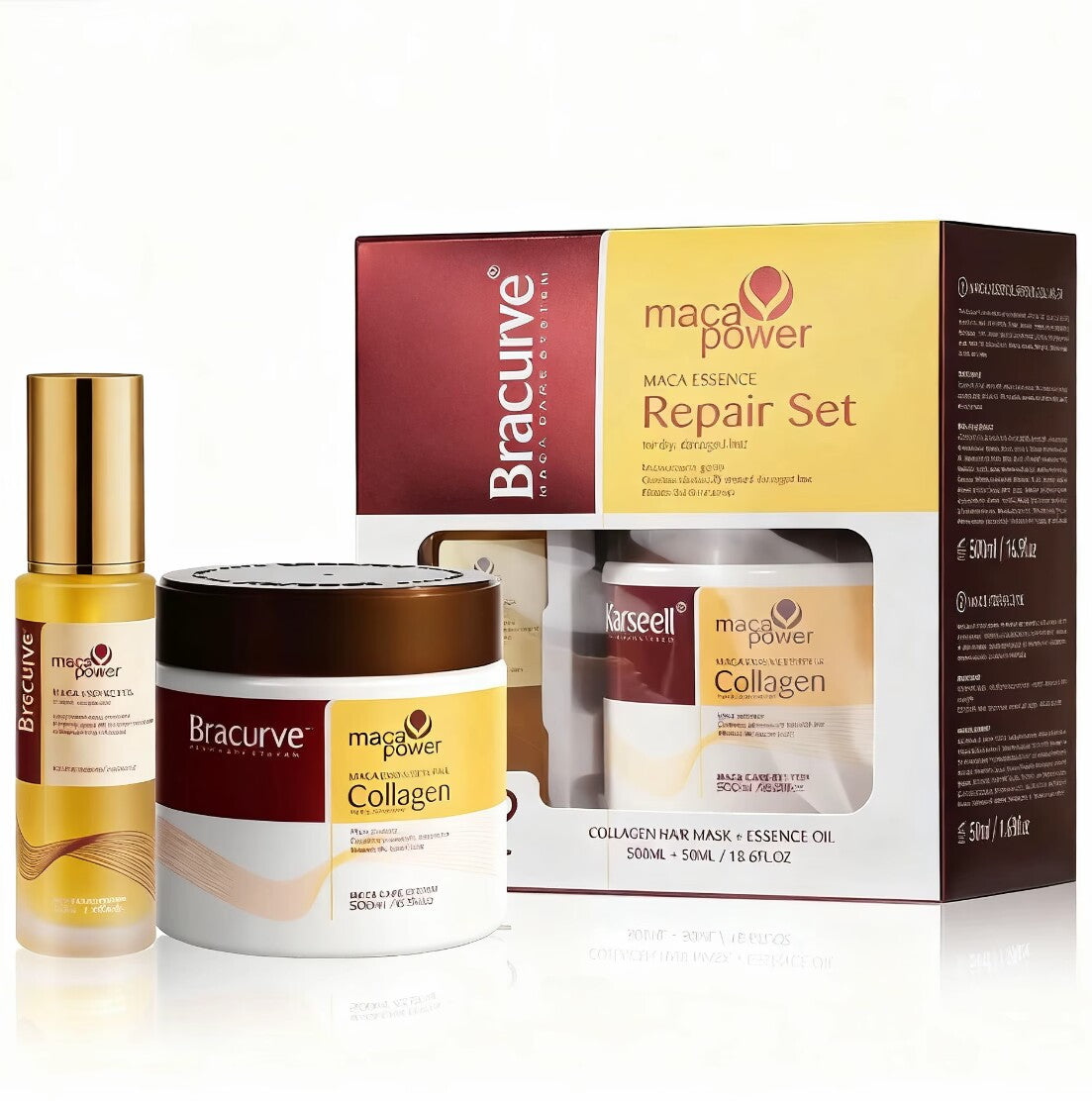 Collagen Hair Mask+Argan Oil Set