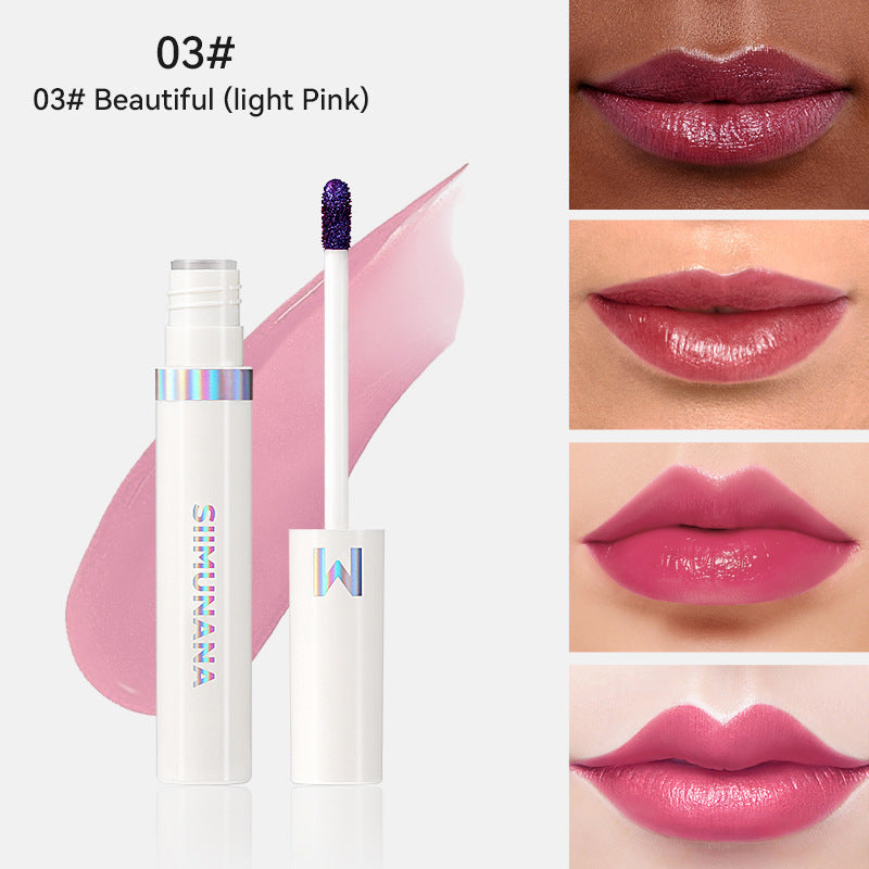 Peel-off lip glaze, non-stick, long-lasting moisturizing