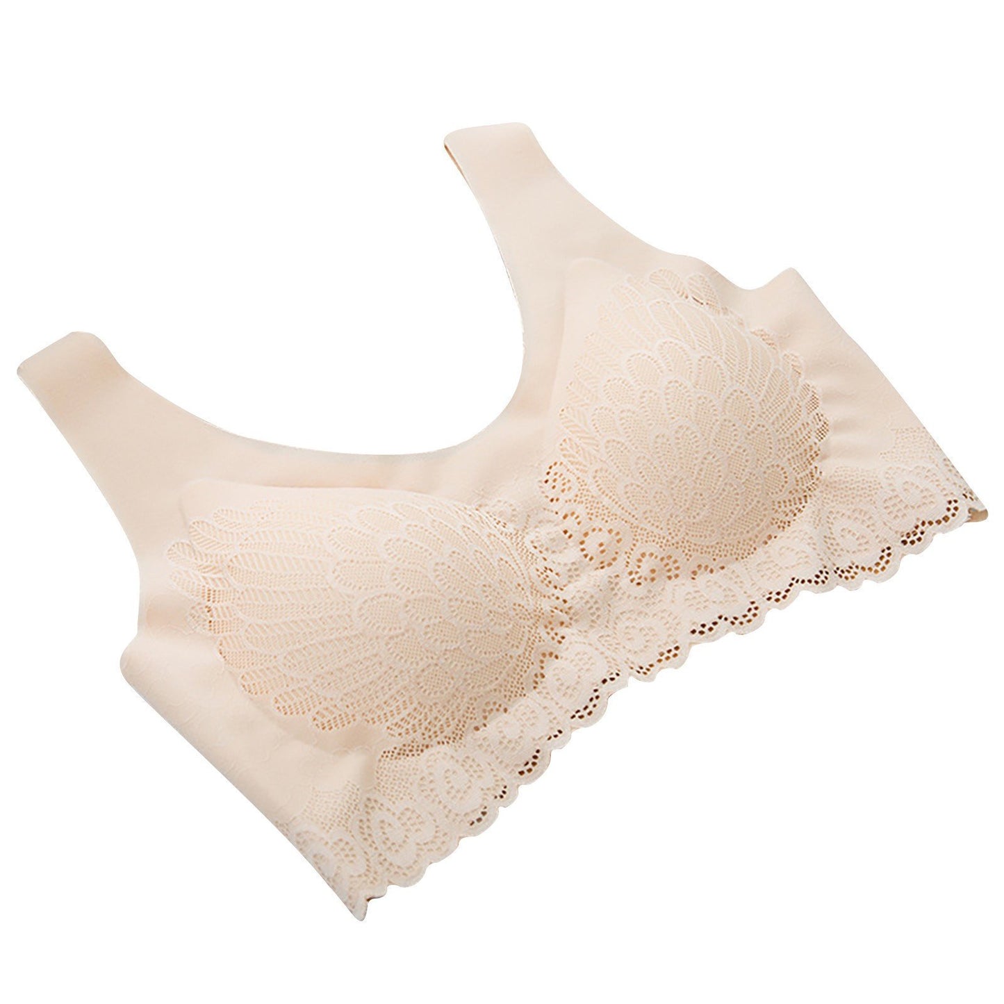 Graceful Anti-saggy Breathable Lace Large Size Bra
