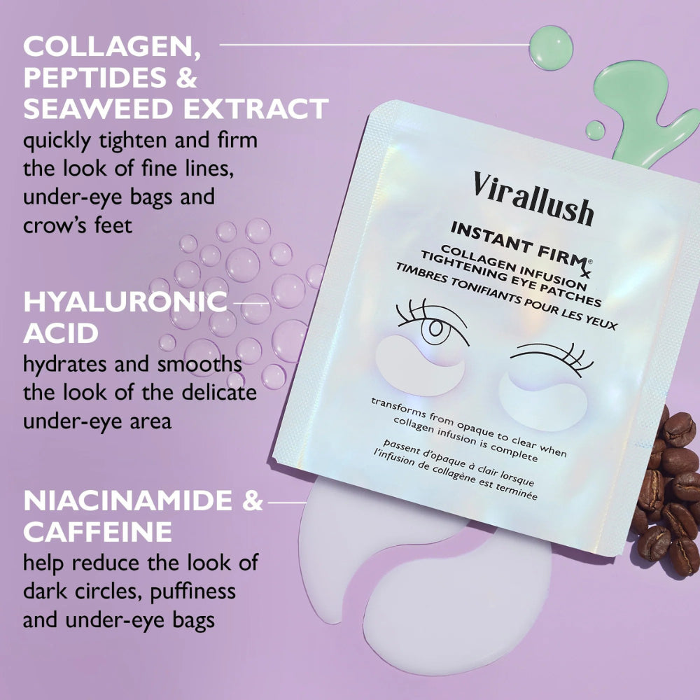 Bracurve Instant FirmX Collagen Eye Patches