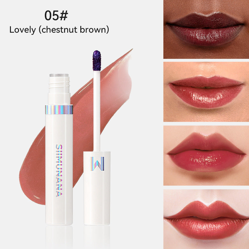 Peel-off lip glaze, non-stick, long-lasting moisturizing