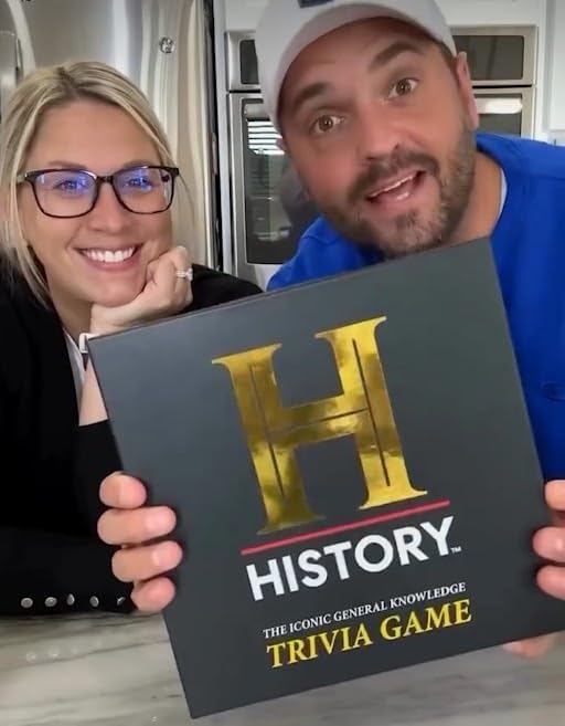 History Trivia Card Game – General Knowledge Challenge for Adults, Teens & Family Game Night