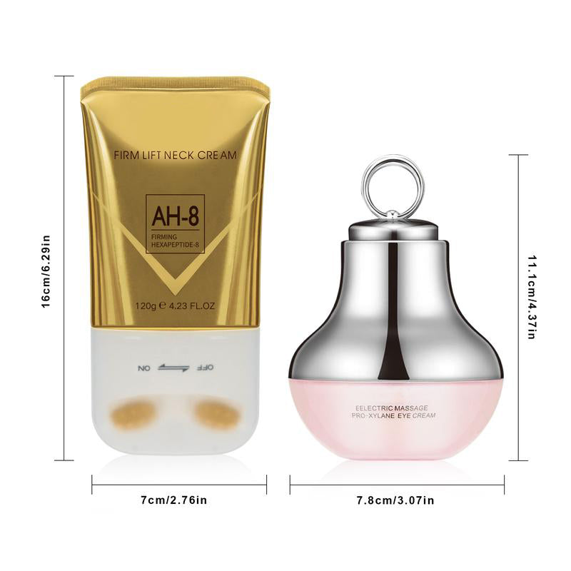 Neck & Eye Care Set โ Tighten, Smooth & Hydrate ๐ง