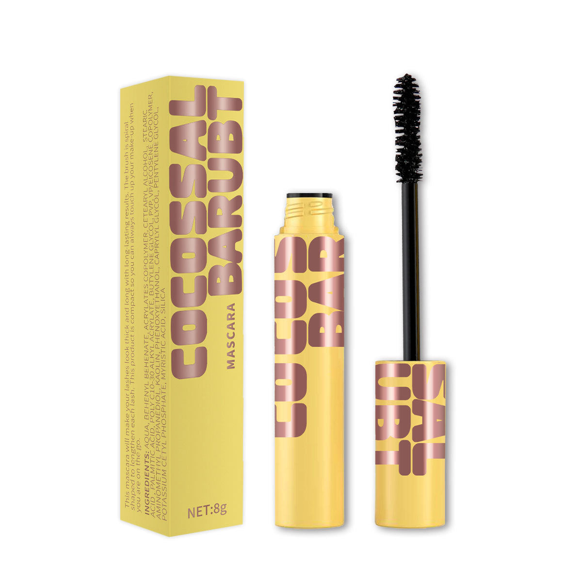 Long-lasting mascara that curls and doesn't smudge