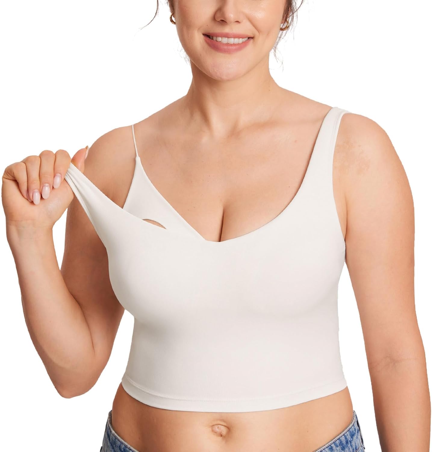 Nursing Crop Tank Top