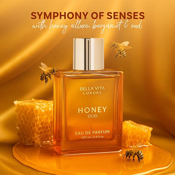 ๐ฏ Honey Oud EDP 100ml | Patchouli-Vanilla Floral Spicy Vegan Fragrance