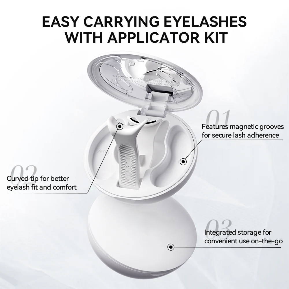 NO.14+ Soft Magnetic Eyelashes – Upgraded All-in-One Box