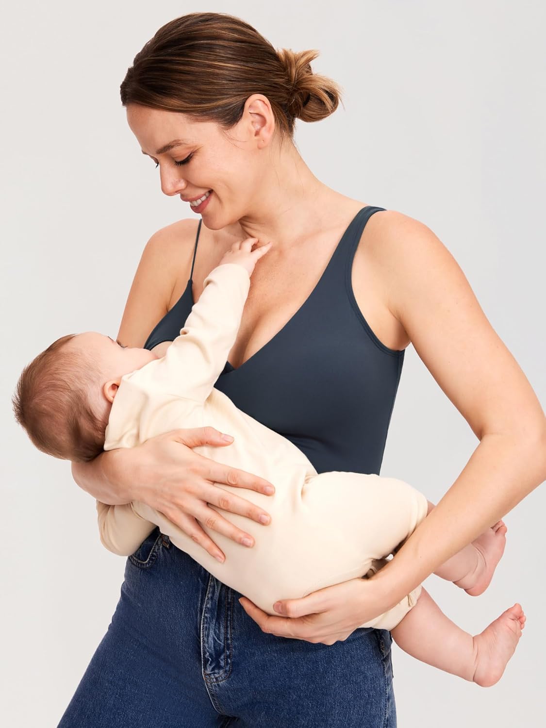 Nursing Crop Tank Top