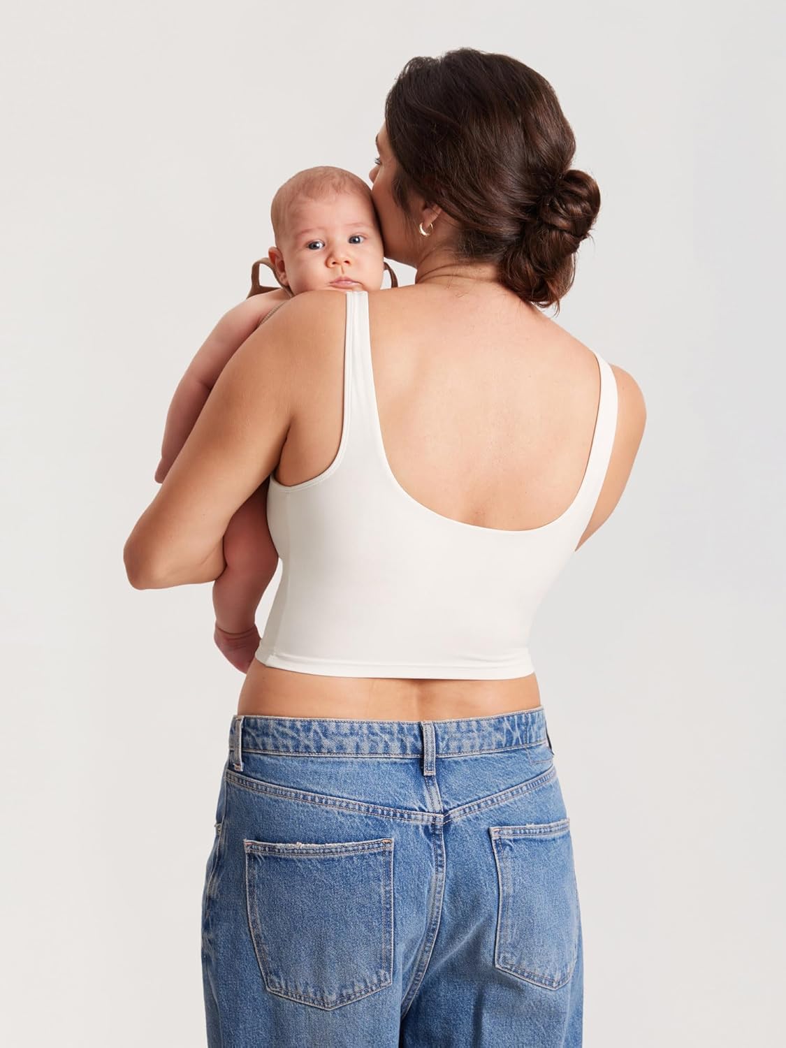 Nursing Crop Tank Top