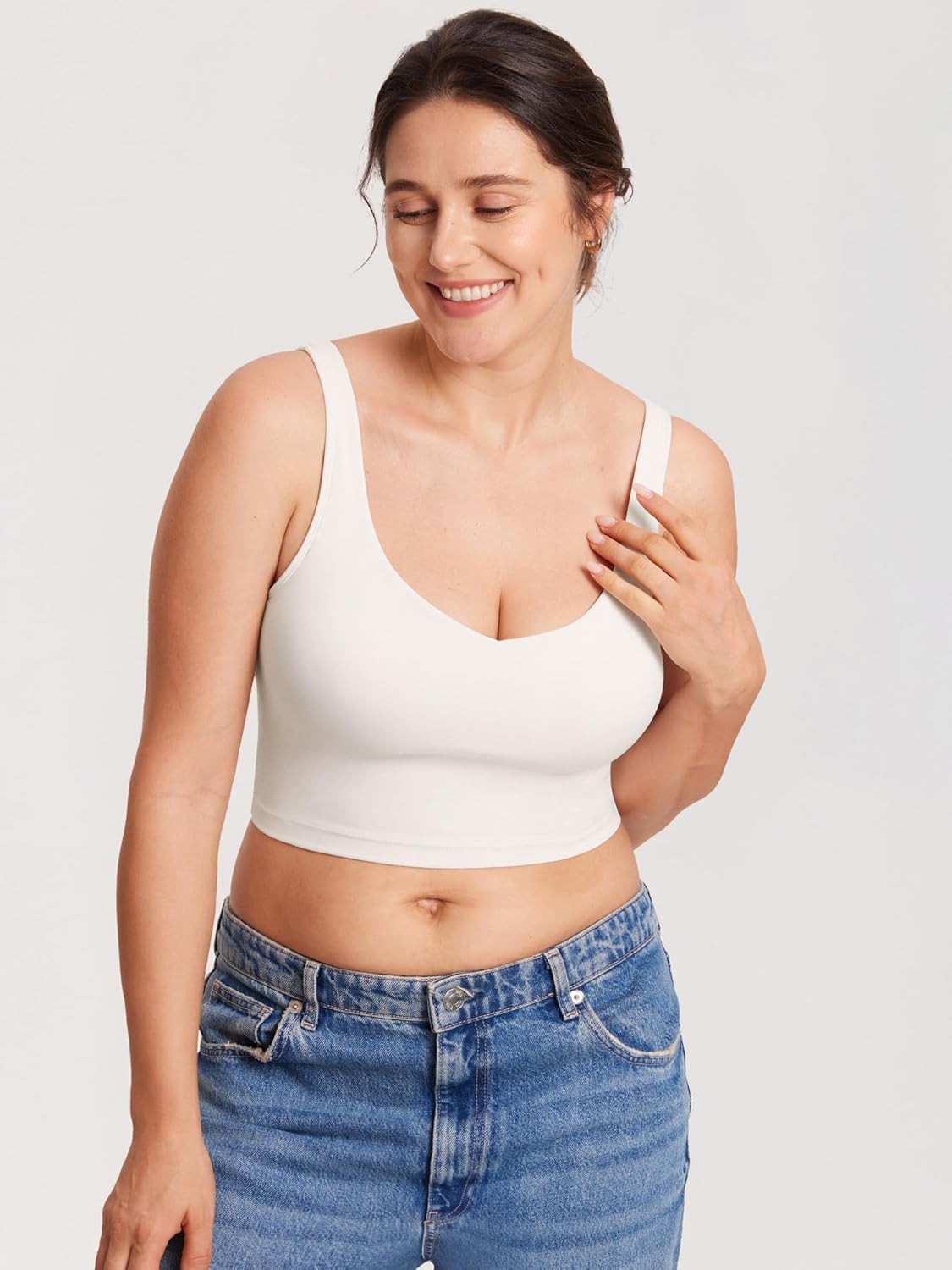 Nursing Crop Tank Top