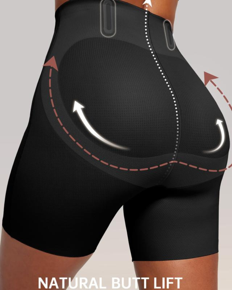 Cooling High-Waist Sculpting Shapewear Shorts