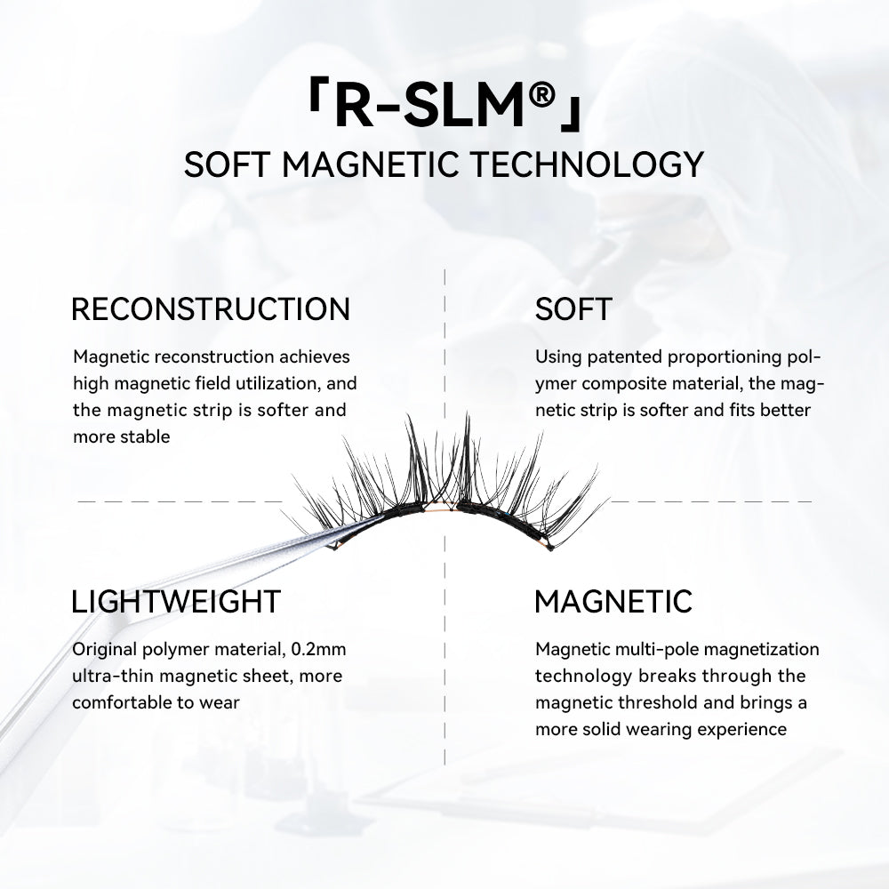 NO.14+ Soft Magnetic Eyelashes – Upgraded All-in-One Box