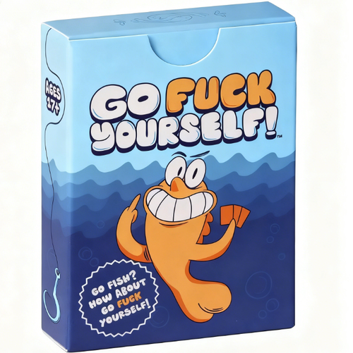 Go F*** Yourself Adult Card Game - Hilarious Party Game for 3-10 Players - Quick Easy Setup
