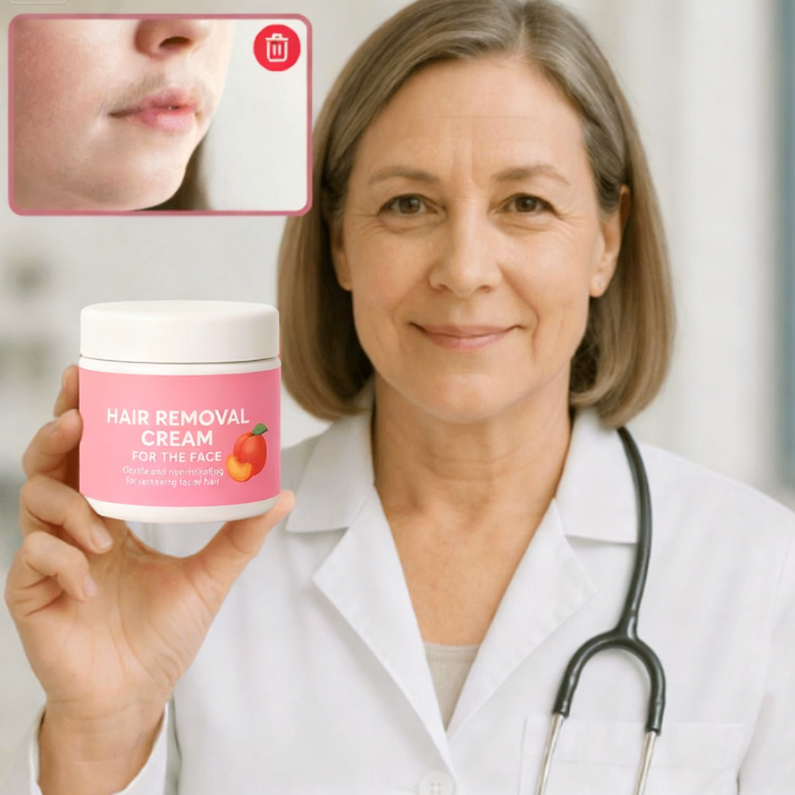 Facial Hair Removal Cream | Say goodbye to shadow and stubble – visibly smooth skin in just 5 minutes!