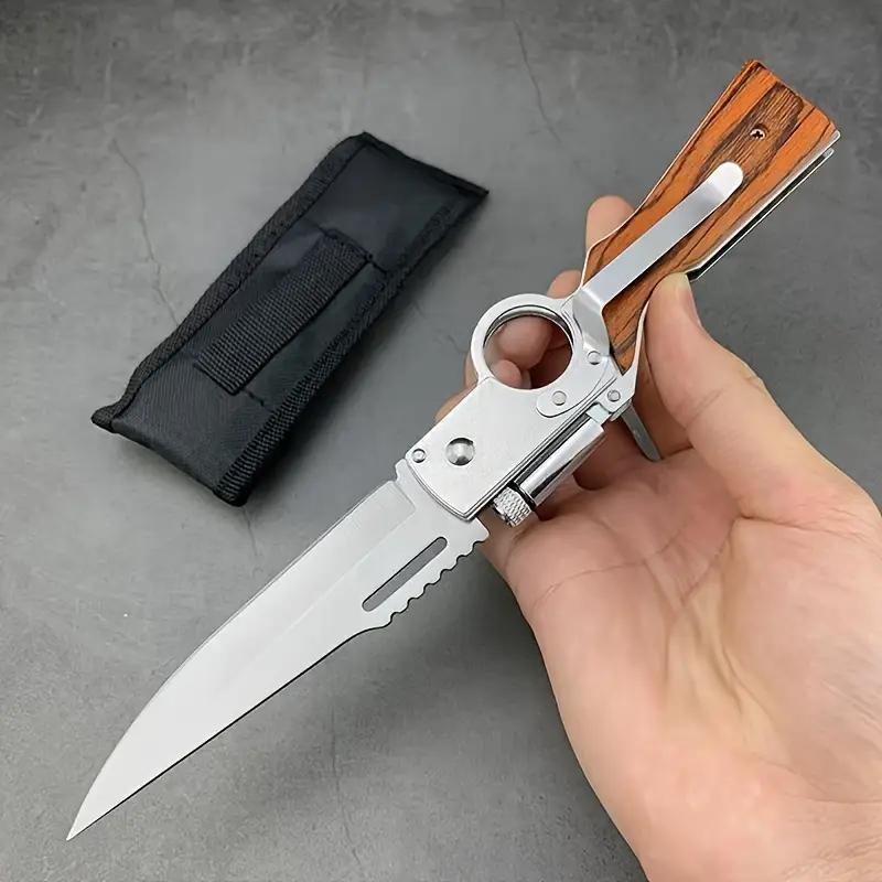 AK47 Pocket Folding Knife – 5C13Mov Steel, Locking Blade for Camping, Survival & EDC