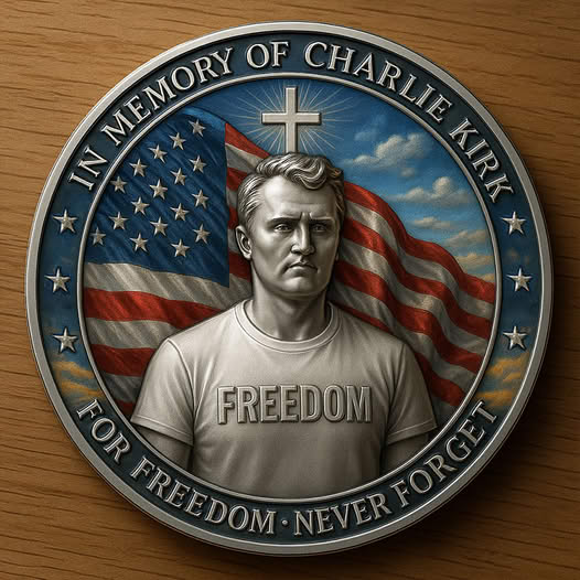 Charlie Kirk Memorial Coin