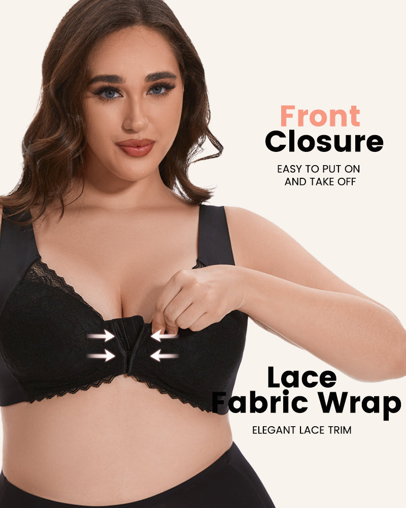 Front Closure '5D' Shaping  Wireless Bra