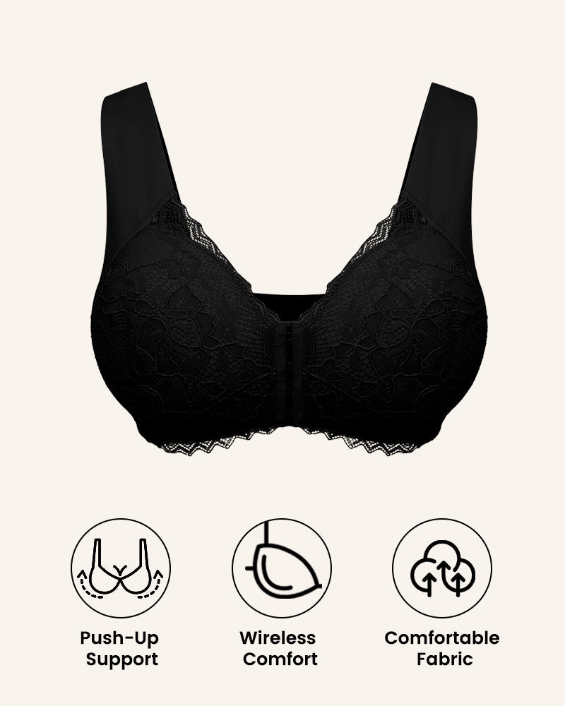 Front Closure '5D' Shaping  Wireless Bra