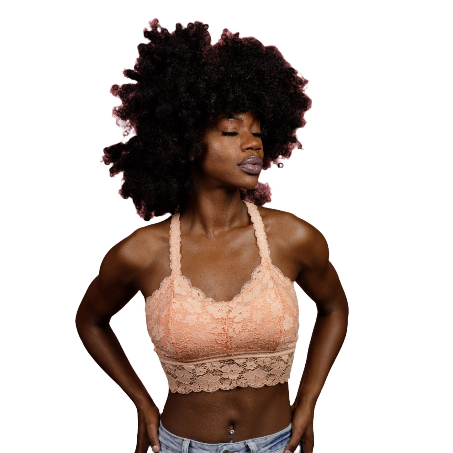 Deluxe Racerback Lace Bralette*Final Sale*