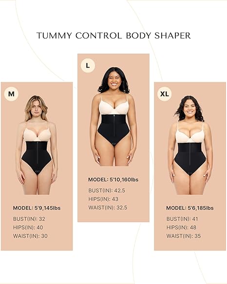 High-waisted body-shaping thong