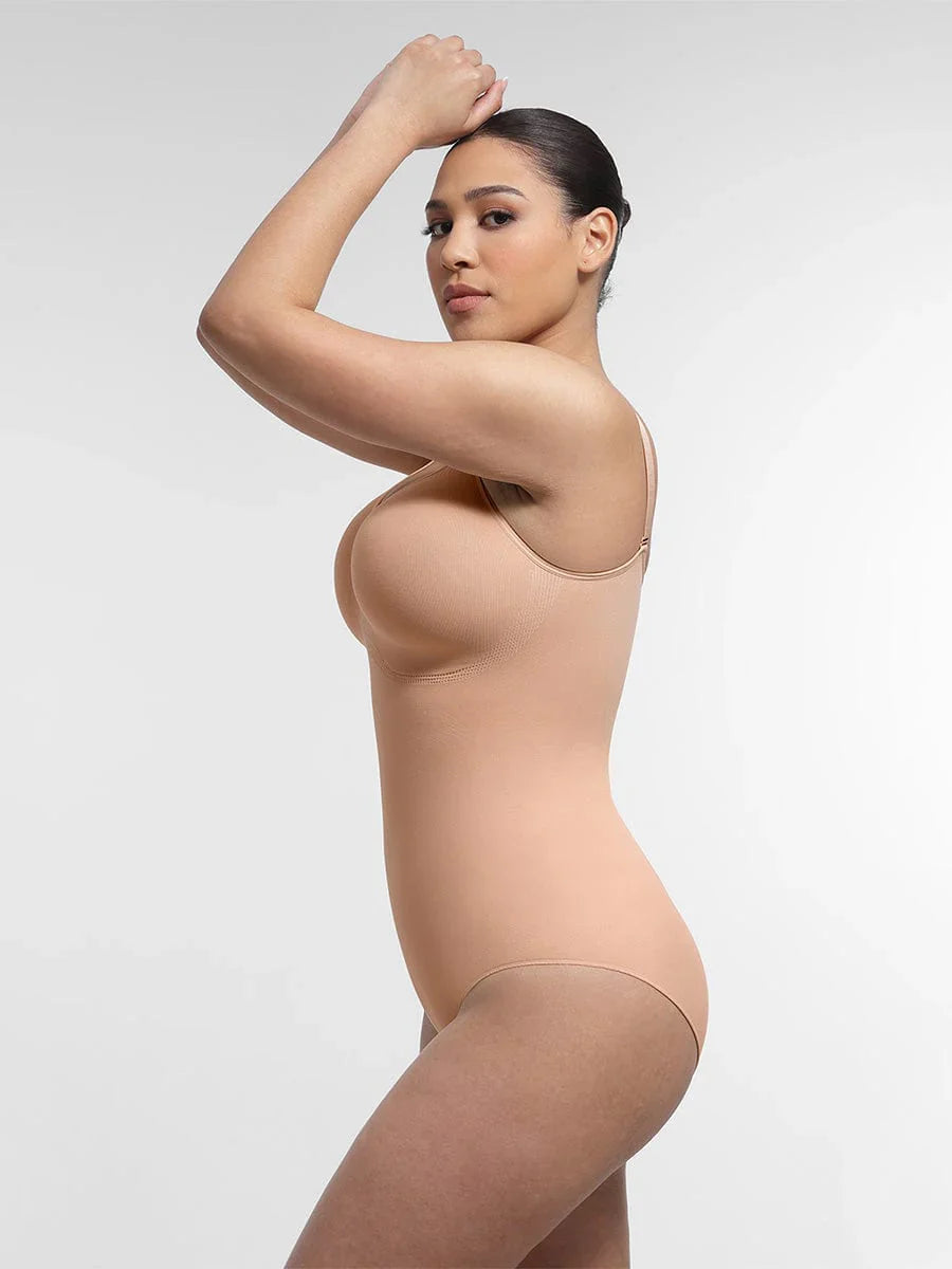 Seamless Chest Support Waist Control Shapewear Bodysuit