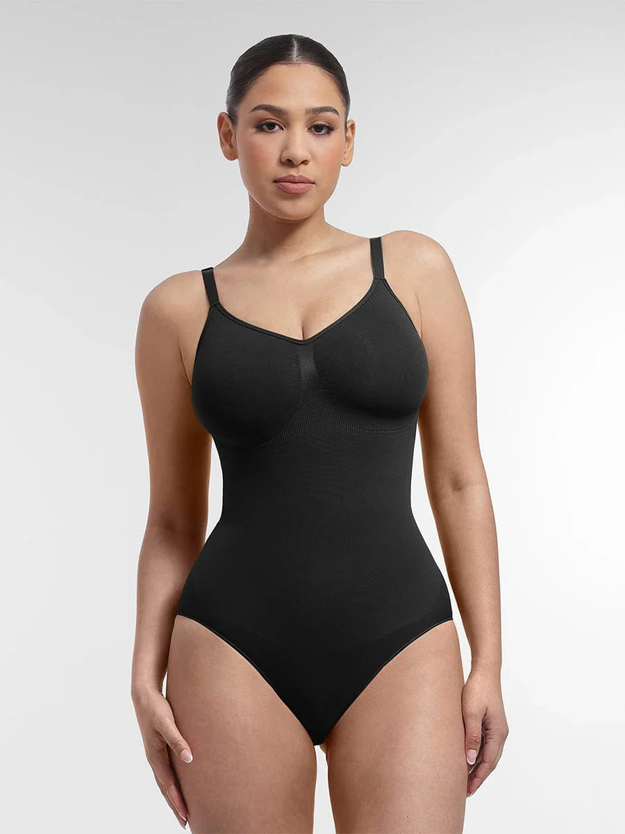 Seamless Chest Support Waist Control Shapewear Bodysuit