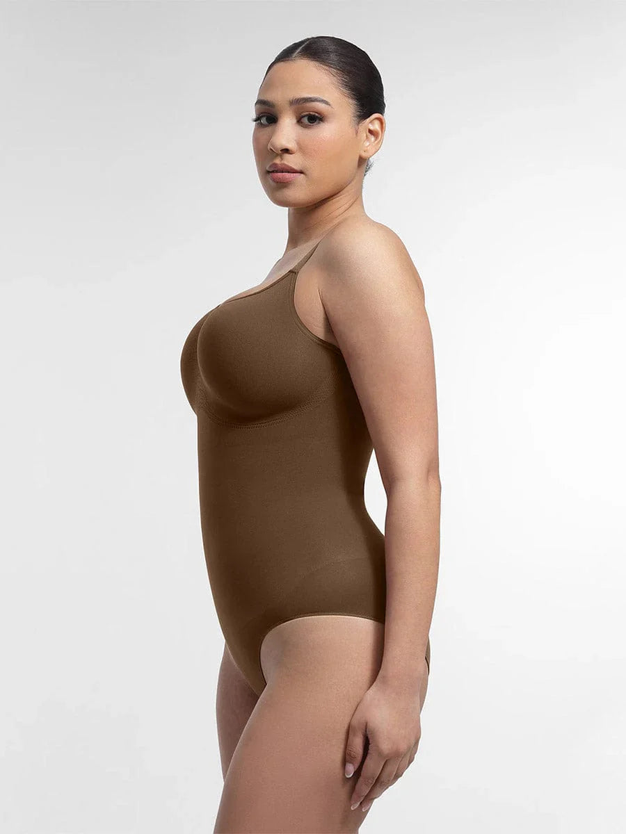Seamless Chest Support Waist Control Shapewear Bodysuit