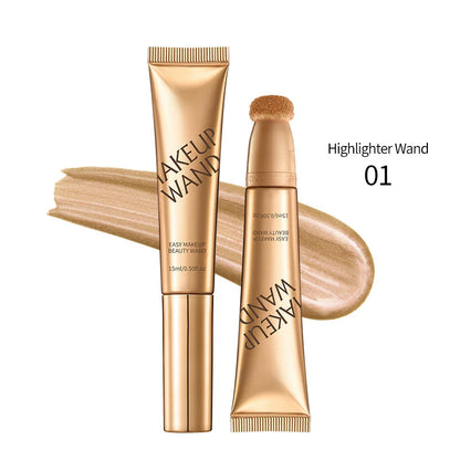 ✨"MUA’s Secret! Multi-Tasking Liquid Blush Stick – Brightens Tear Troughs & Smile Lines in One Swipe"