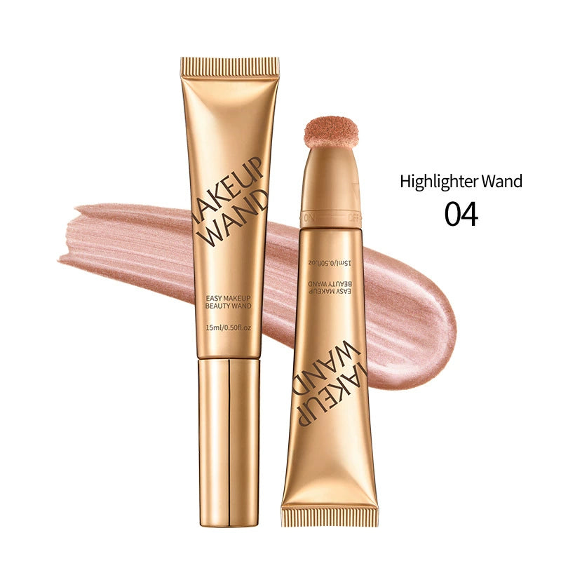 ✨"MUA’s Secret! Multi-Tasking Liquid Blush Stick – Brightens Tear Troughs & Smile Lines in One Swipe"