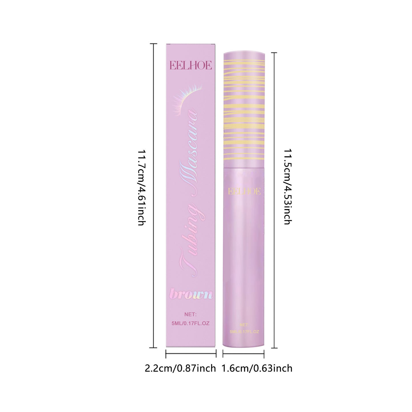 Lengthening and curling mascara