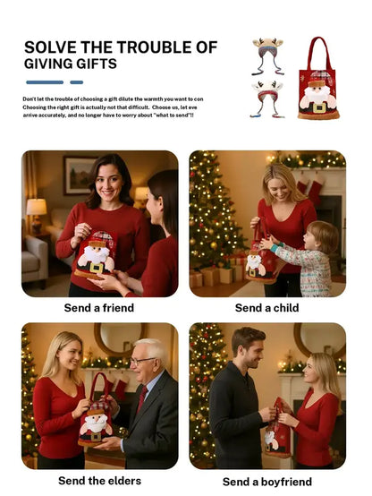 Original design Festive Christmas Antler Hat,Suitable for the family It can be worn by adults and children