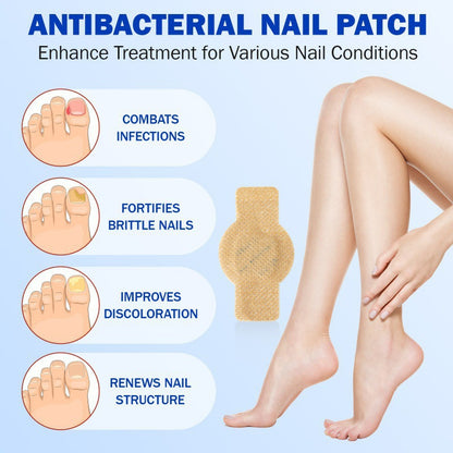 Fungal Nail Treatment Patches | 32 Count 🍄 8-Hour Overnight Repair 💤✨ Advanced Hydrogel Technology 💧🔬