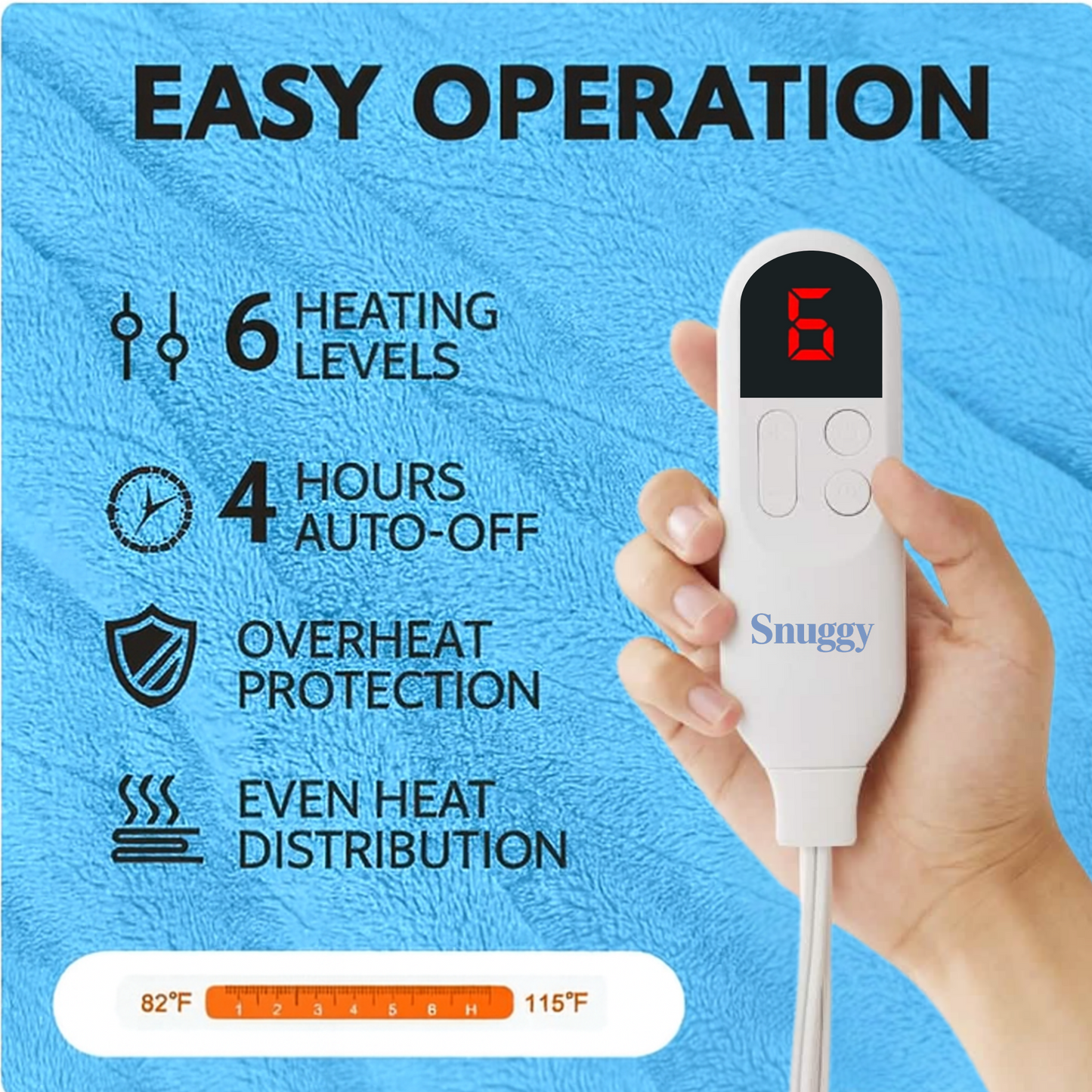 The Snuggy Heated Blanket