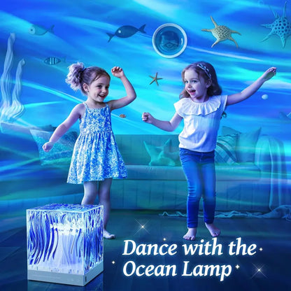 Water Ripple  Lamp Ambient Lighting for Bedroom