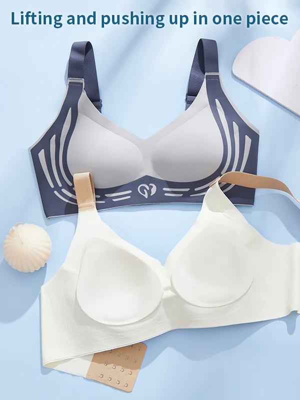 Anti-Sagging Support Shockproof Sports Fixed Cup Bra For Women