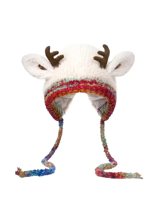 Original design Festive Christmas Antler Hat,Suitable for the family It can be worn by adults and children