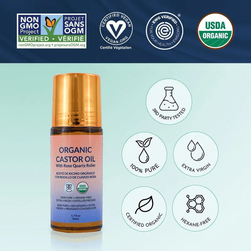 Organic castor oil ball✨